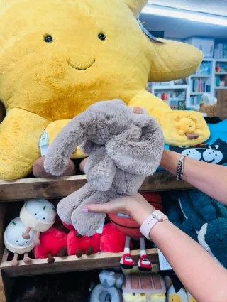 Well hello 𐌔𐌌𐌵𐌃Ᏽ𐌄 !  Look who just appeared @ourshabbyshacklhc, Smudge Elephant JellyCat!  He’s so soft & 𝚂𝙽𝚄𝙶𝙶𝙻𝚈 and he’s ready for you to come pick him up today! 2029 McCulloch Blvd, next to Red Onion.  #jellycat #ourshabbyshacklhc