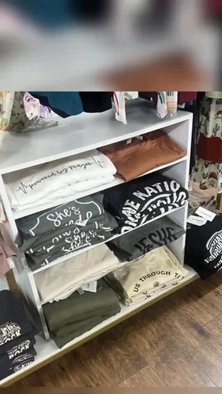 I love it when people ask us where our Christian section is? And we proudly say that Jesus is everywhere in our lives & in our shop !! From Bibles to decor, clothing & accessories ✨️we have it all !