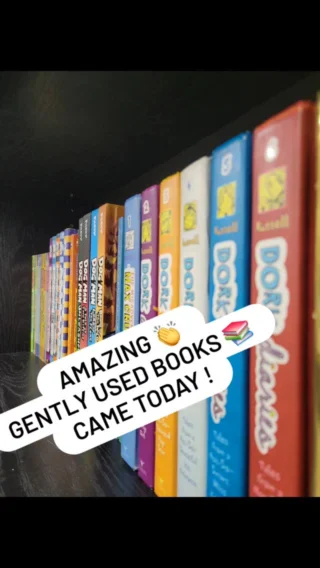 AMAZING 👏 
GENTLY USED BOOKS 📚 
CAME TODAY !